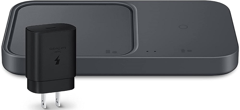 Samsung 15W Wireless Charger Duo Charge 2 Devices at Once with USB-C Cable (New)