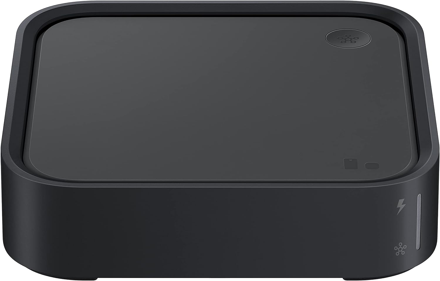SmartThings Station with Power Adapter, 15W Super Fast Wireless Charger - Black (New)