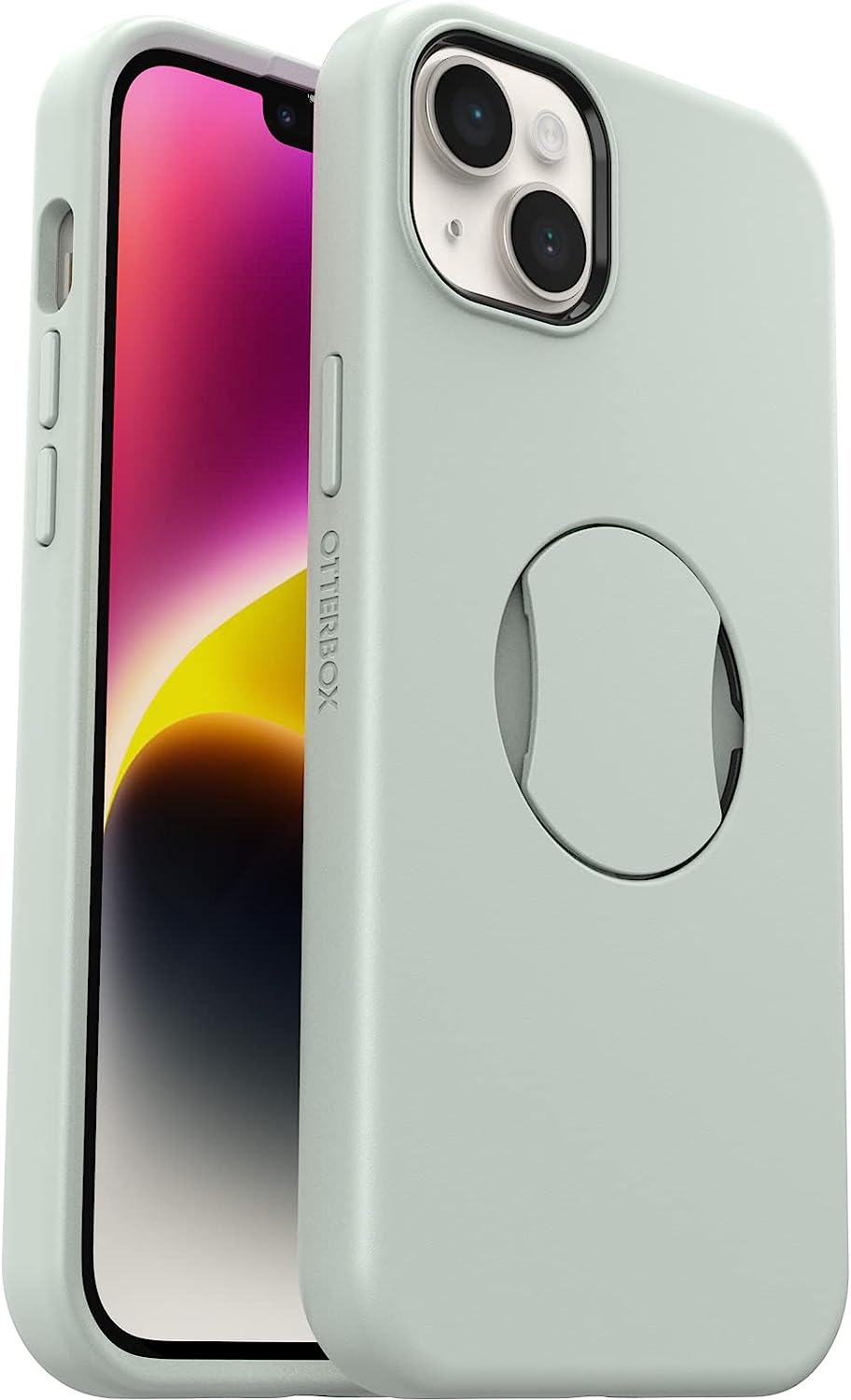 OtterBox OtterGrip SYMMETRY SERIES Case for iPhone 14 Plus - Chill Out (Green) (New)