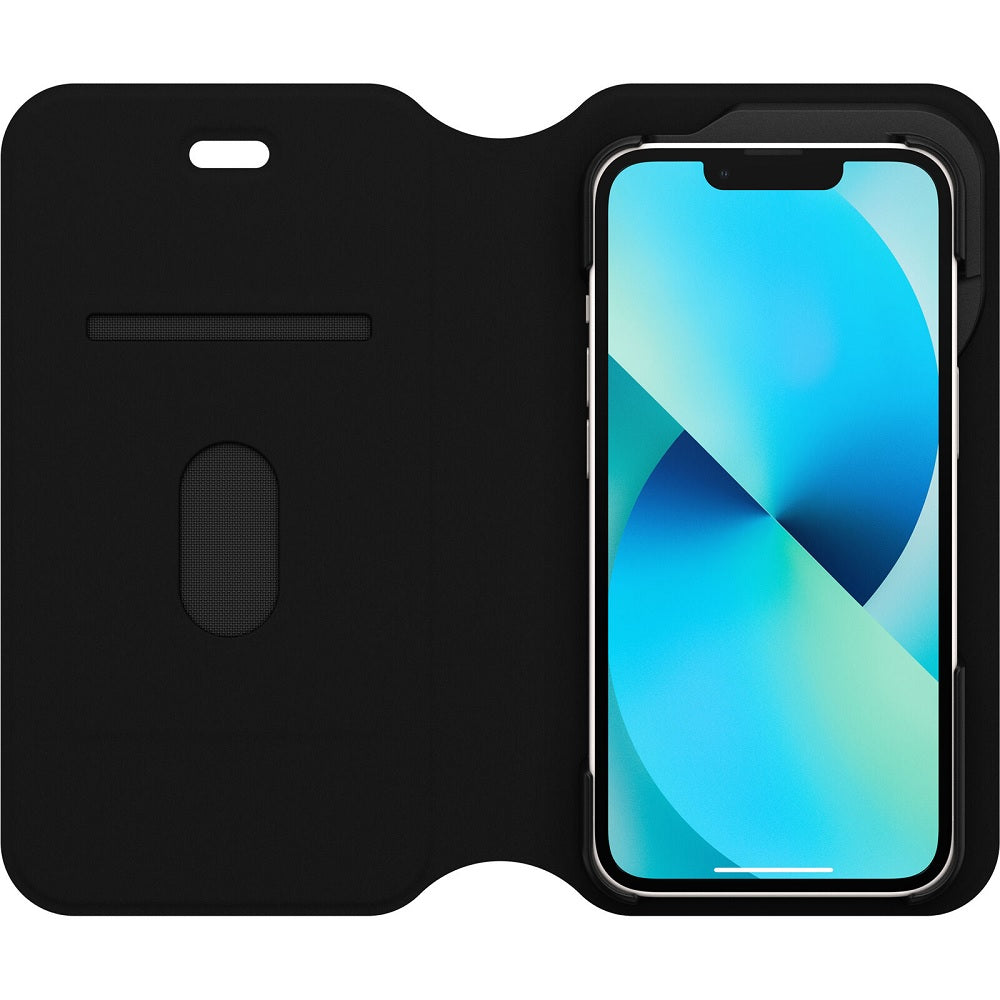 OtterBox STRADA SERIES Via Folio Case for Apple iPhone 13 - Black Night (New)