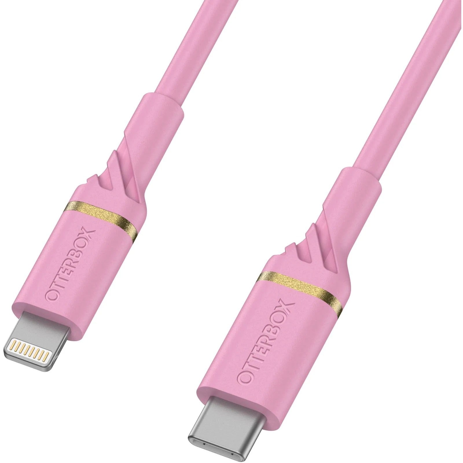 OtterBox Lightning to USB-C Fast Charge Car Charging Kit 18W - Orchid Pink (New)