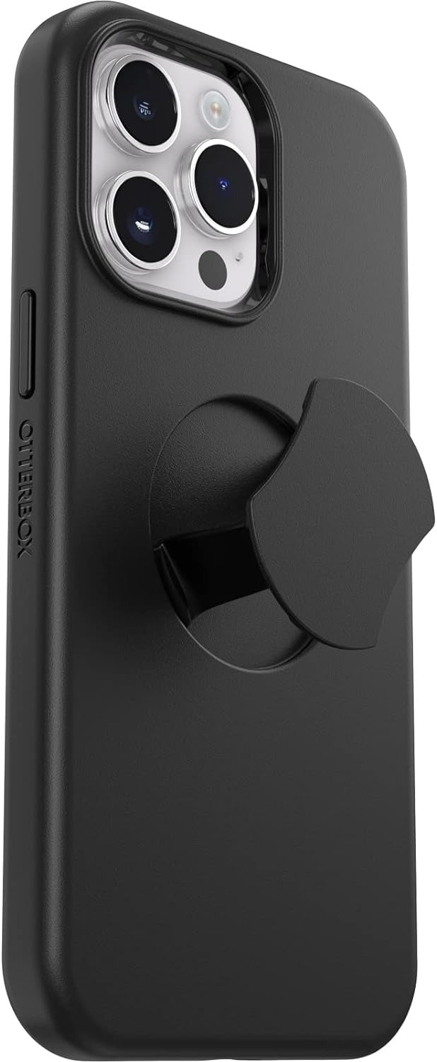 OtterBox OtterGrip SYMMETRY SERIES case w/MagSafe for iPhone 14 Pro - Black (77-89348) (New)