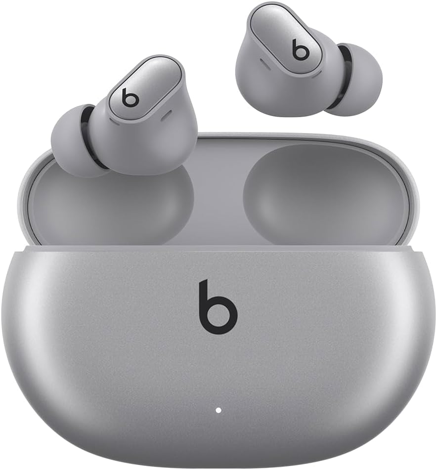 Beats Studio Buds + True Wireless Noise Cancelling Earbuds - Silver