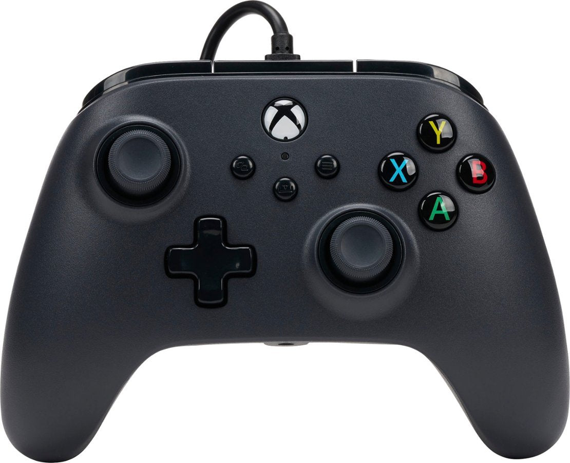 PowerA Enhanced Controller for Xbox One & Series X|S (RAW) - Black (New)