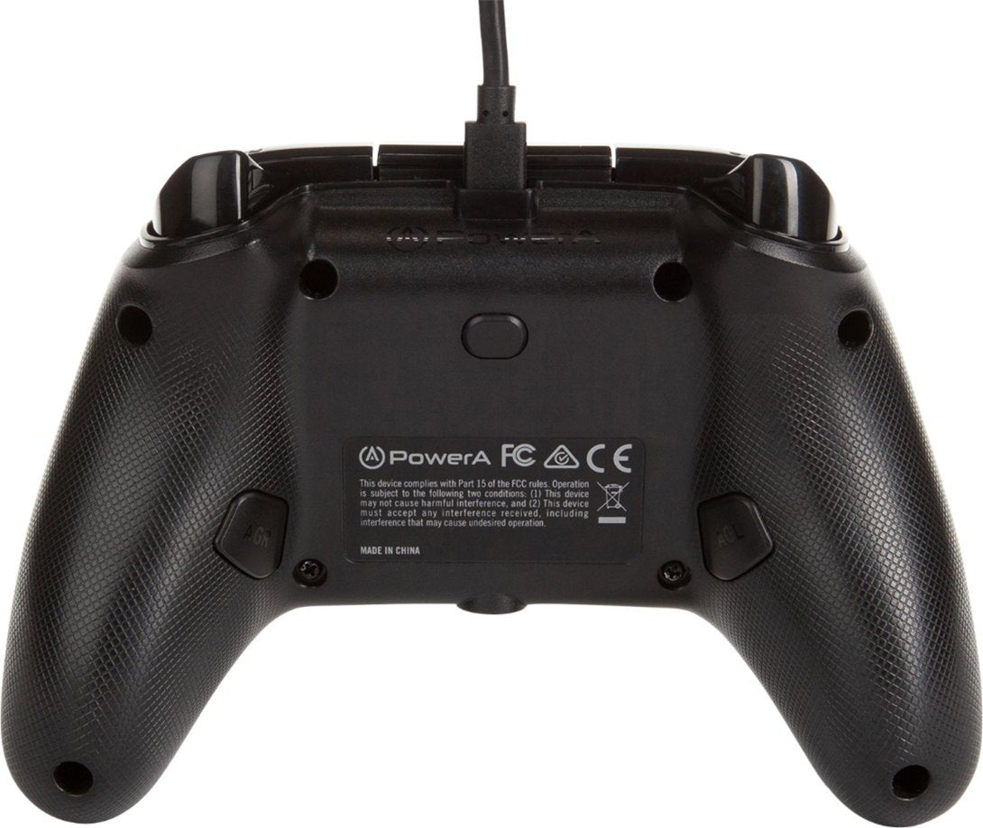 PowerA Enhanced Controller for Xbox One & Series X|S (RAW) - Black (New)