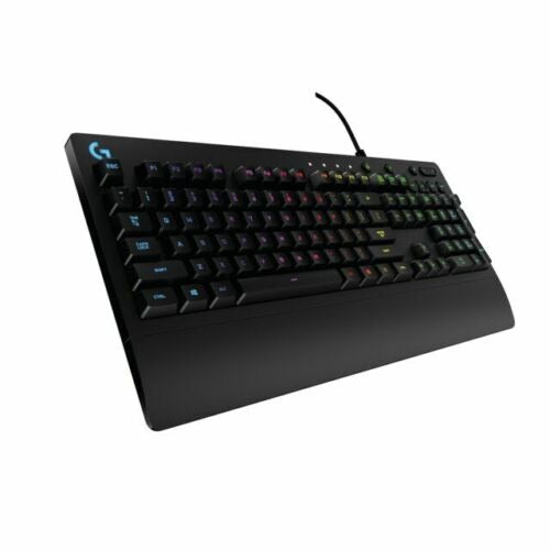 Logitech Prodigy G213 Wired Membrane Gaming Keyboard w/ RGB Backlighting - Black (Certified Refurbished)