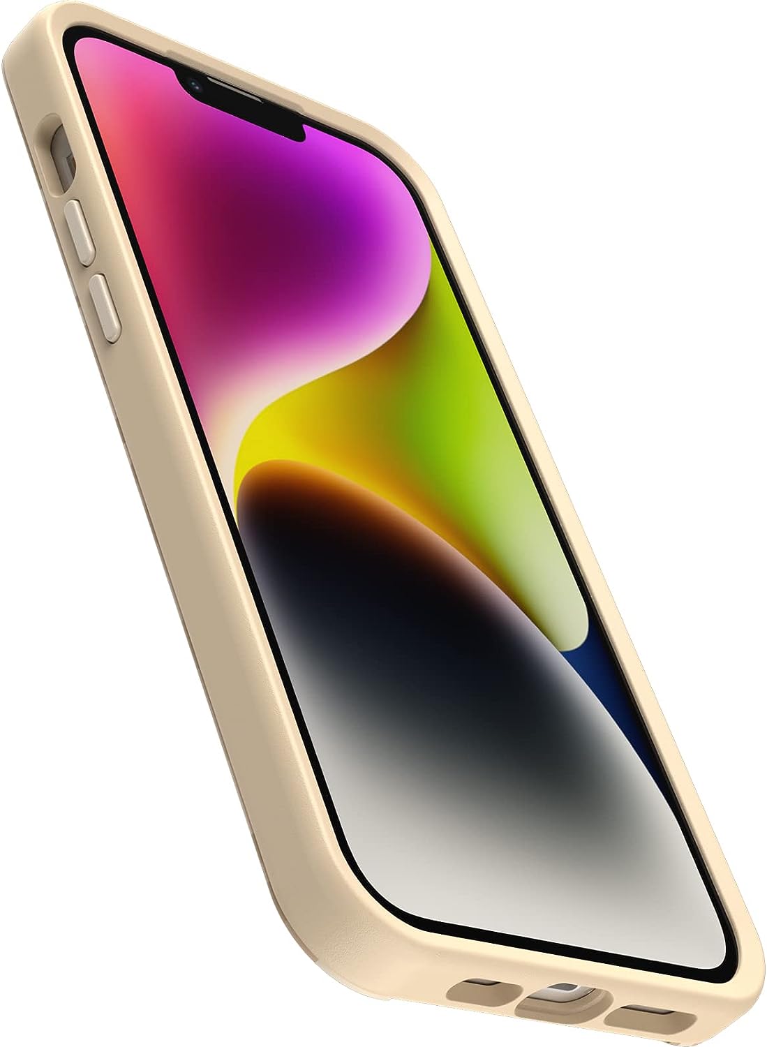 OtterBox SYMMETRY SERIES+ case w/MagSafe for Apple iPhone 14 Plus - Sand Storm Camo (77-91851) (New)