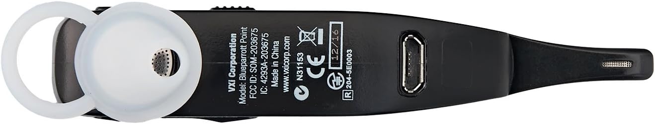 BlueParrott Point Wireless Noise Canceling Bluetooth In-Ear Headset - Black (New)