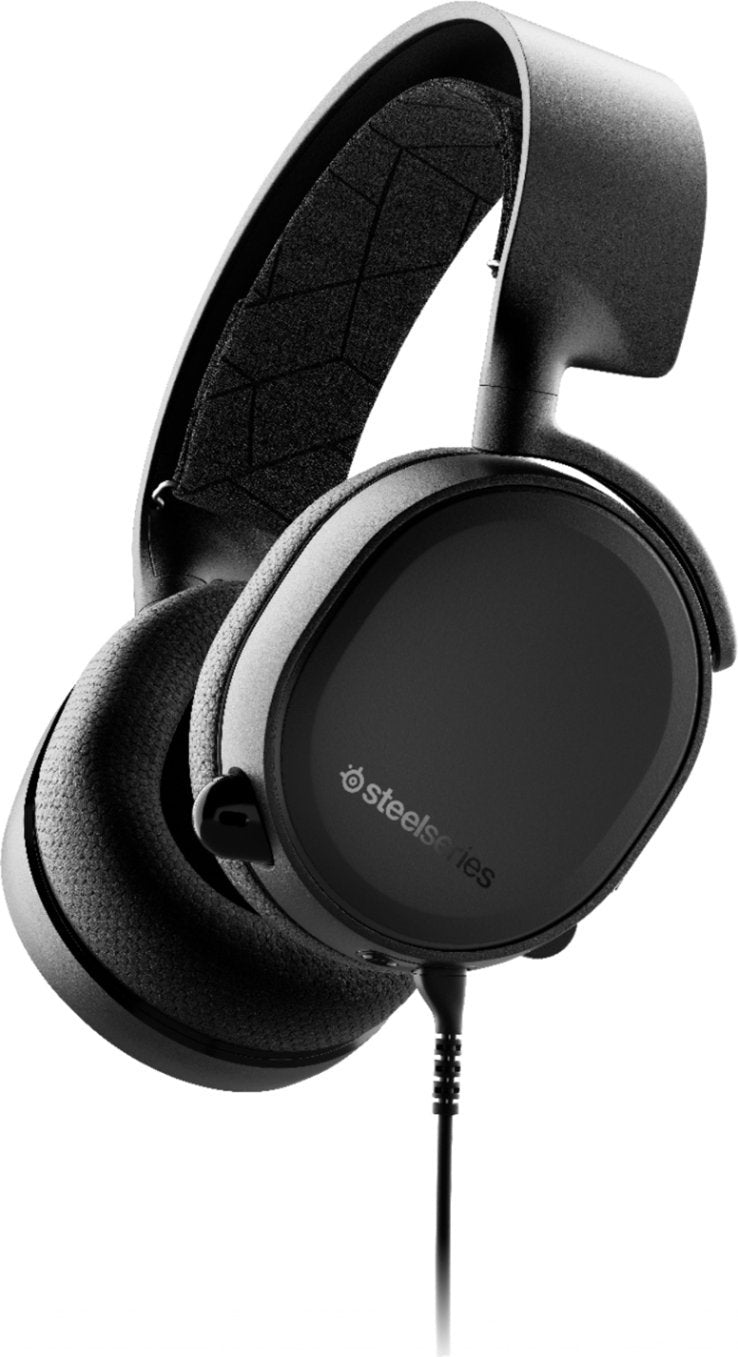 SteelSeries Arctis 3 Wired Multi Platform Stereo Gaming Headset - Black (New)