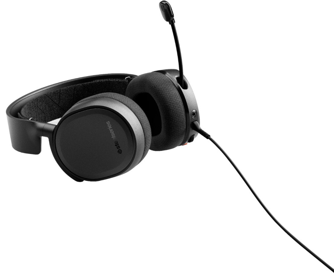 SteelSeries Arctis 3 Wired Multi Platform Stereo Gaming Headset - Black (New)