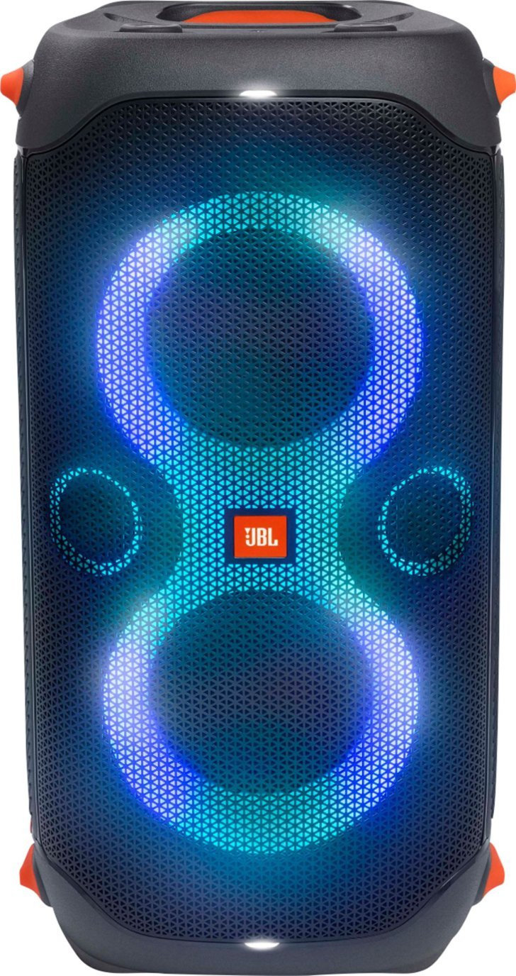 JBL PartyBox 110 Portable Bluetooth Party Speaker with Built-in Lights - Black (New)