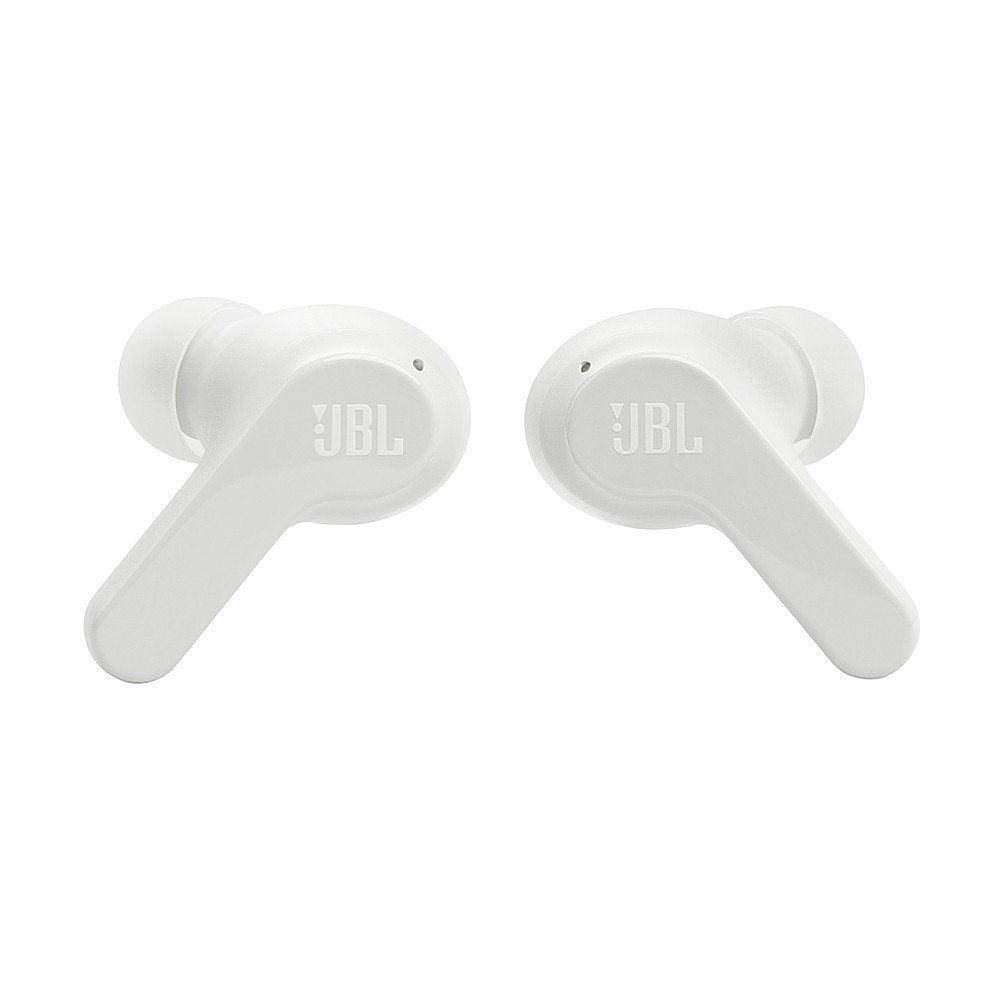 JBL Vibe Beam True Wireless Bluetooth Earbuds - White (Renewed)