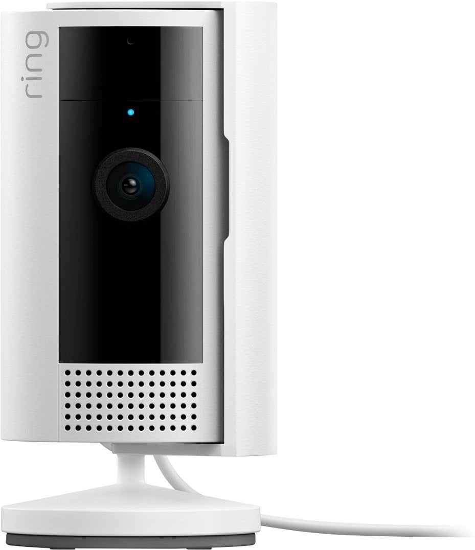 Ring Indoor Plug-In 1080p Security Camera (2nd Gen) with Privacy Cover - White (Refurbished)
