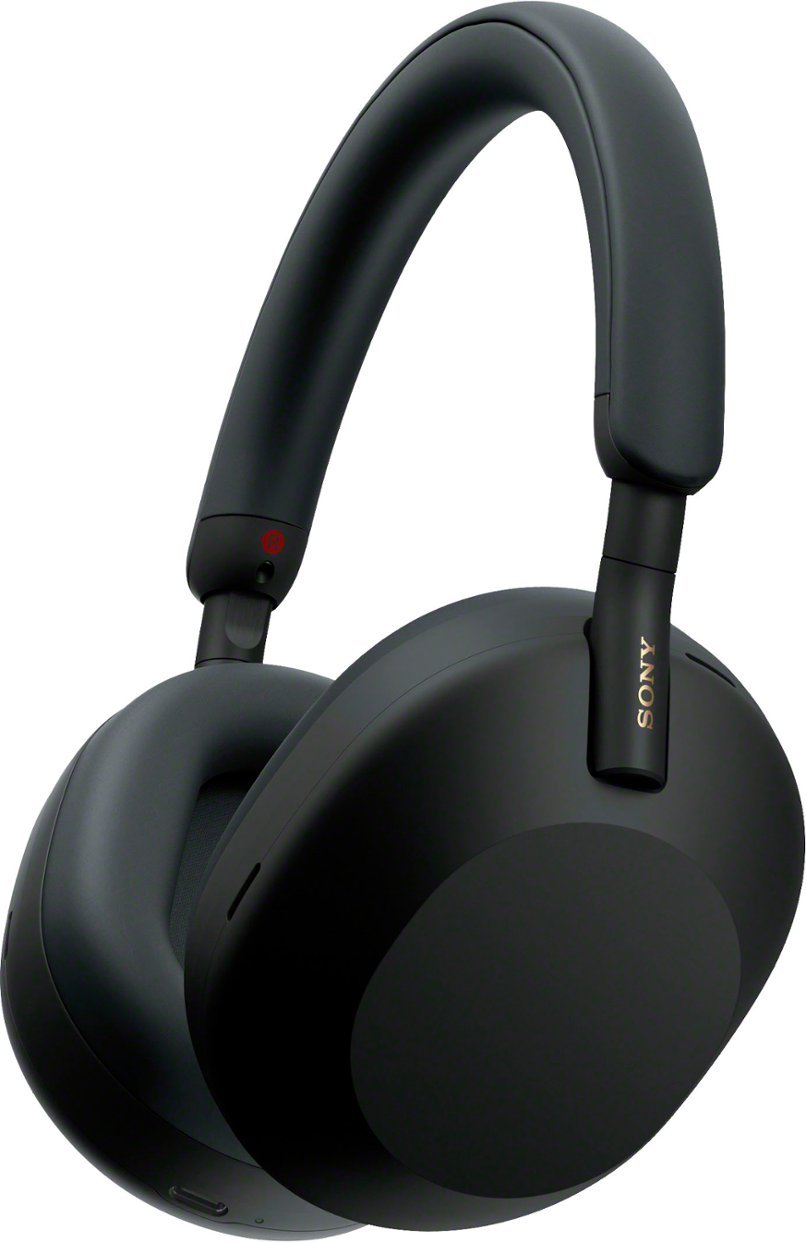 Sony WH1000XM5 Wireless Noise-Canceling Over-the-Ear Headphones - Black (Refurbished)