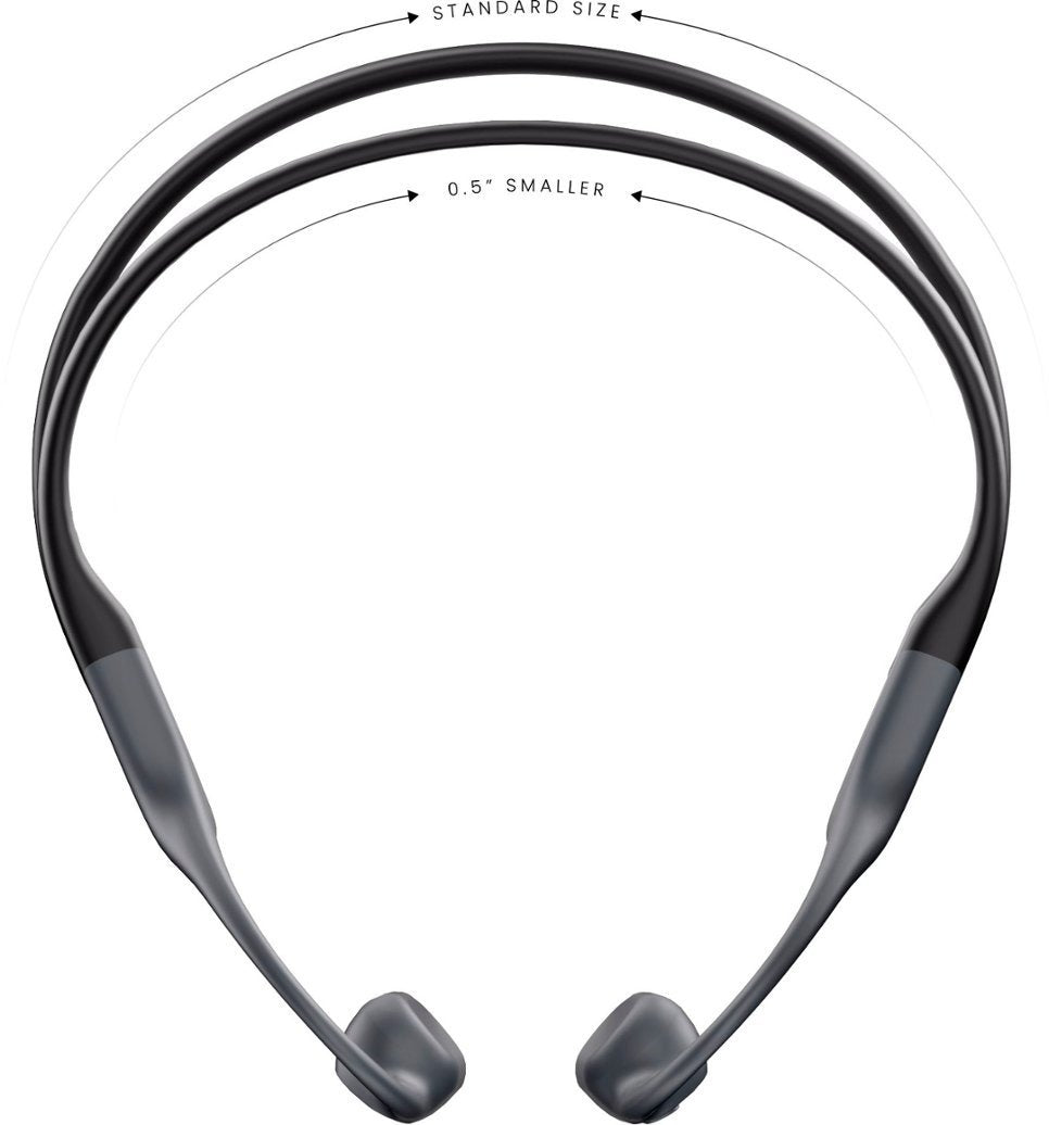 Shokz OpenRun Mini Bone Conduction Open-Ear Endurance Headphones - Black (New)