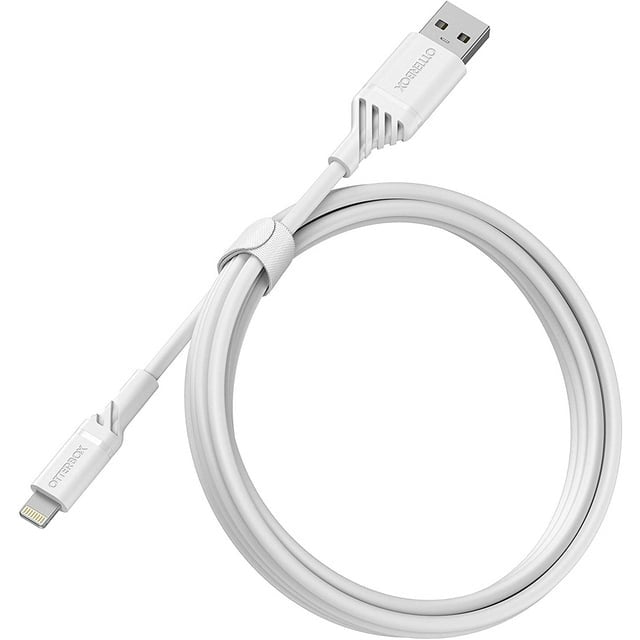 OtterBox Dual USB-a Port Wall Charger with 3.3ft USB-A to Lightnight Cable - Cloud Dream (New)