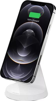 Belkin Boost up Charge Magnetic Portable Wireless Charger Stand MagSafe - White (New)