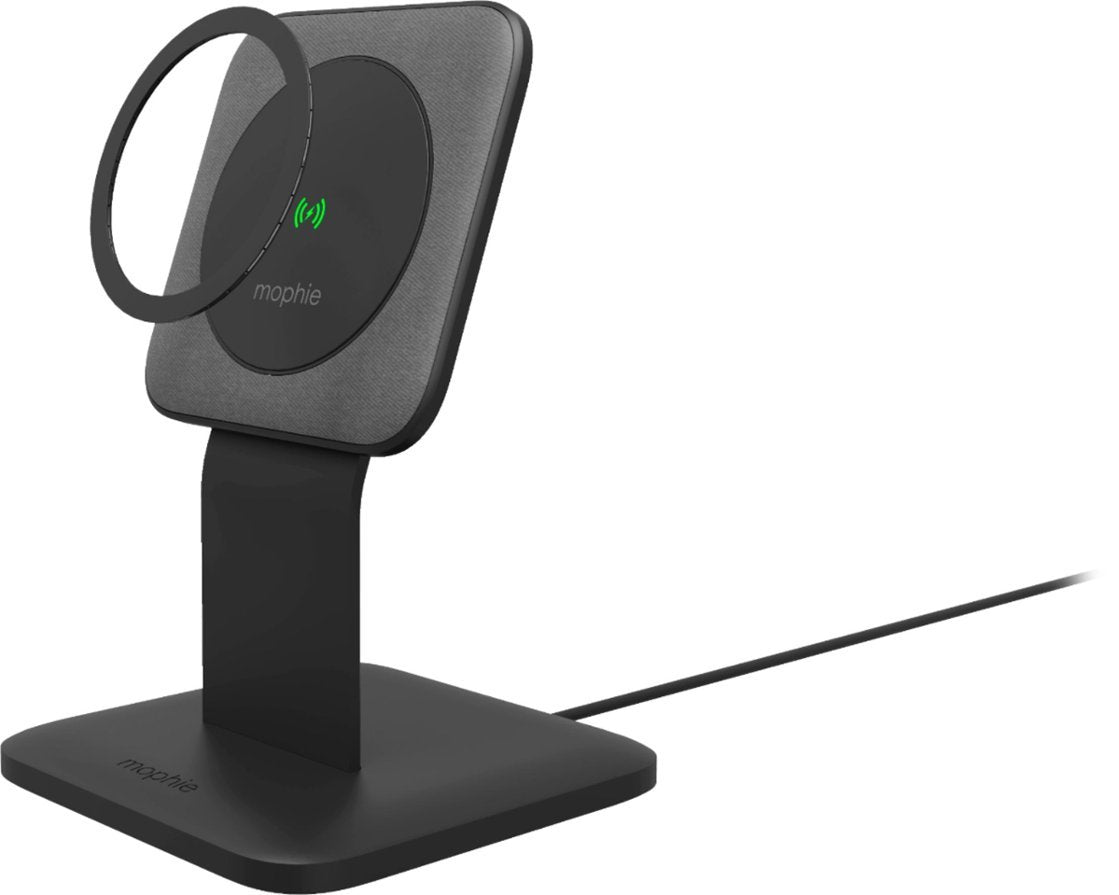 Mophie Snap+ 15W Wireless Charging Stand with MagSafe Compatibility - Black (New)