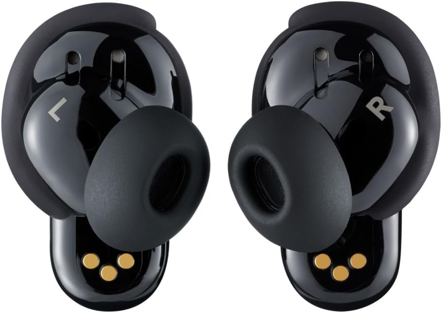 Bose QuietComfort Ultra True Wireless Noise Cancelling In-Ear Earbuds - Black (Certified Refurbished)