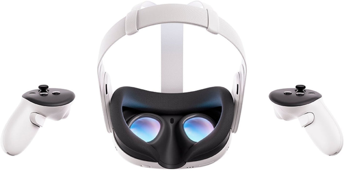 Meta Quest 3 Breakthrough Mixed Reality w/o game code - 128GB - White (Certified Refurbished)