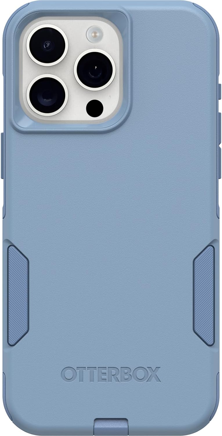 OtterBox COMMUTER SERIES Case for iPhone 15 Pro Max - Crisp Denim (Blue) (Certified Refurbished)
