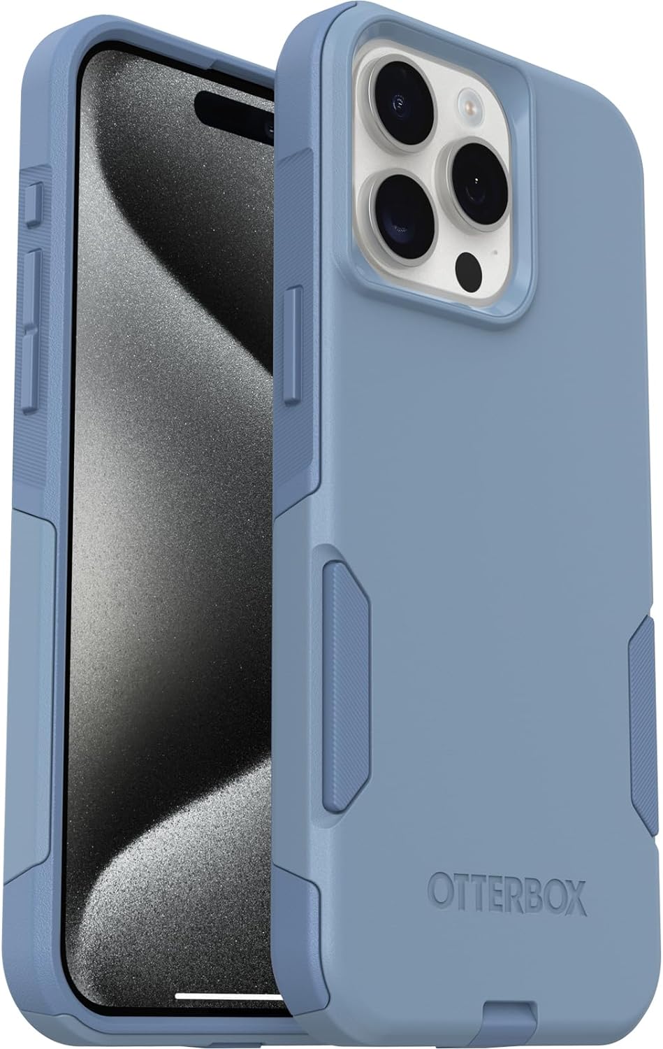 OtterBox COMMUTER SERIES Case for iPhone 15 Pro Max - Crisp Denim (Blue) (Certified Refurbished)