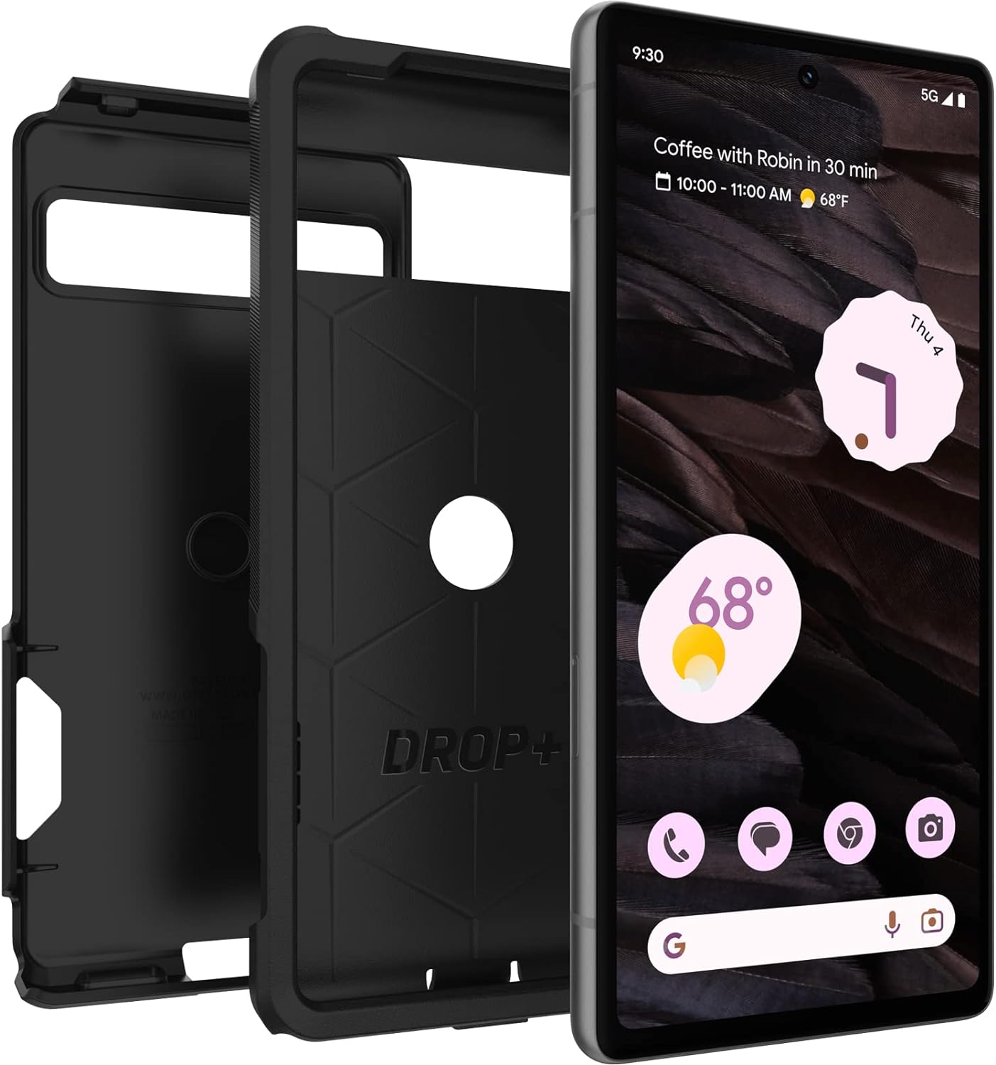 OtterBox COMMUTER SERIES for Google Pixel 7a - Black (New)
