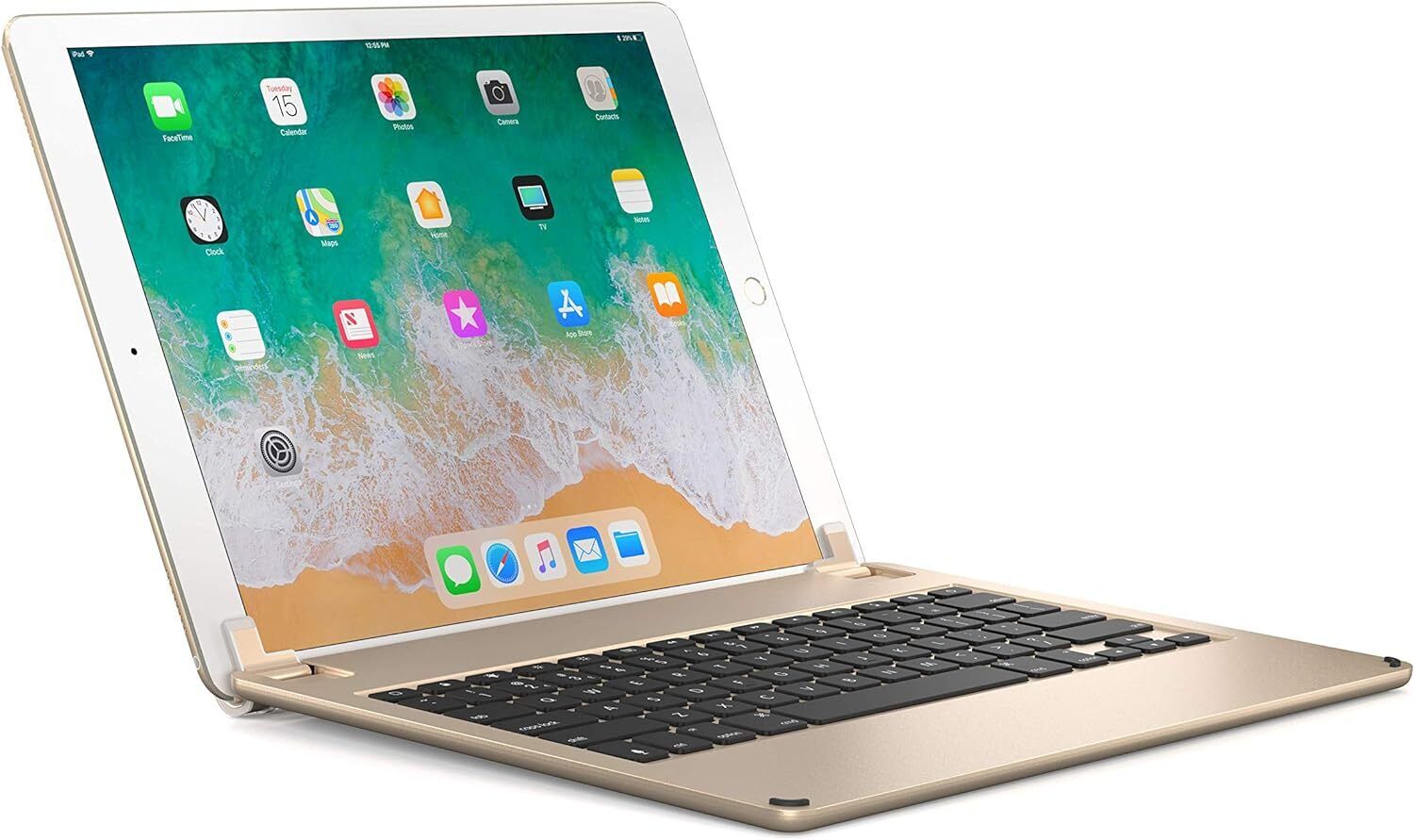 Brydge Keyboard Case for Apple iPad Air (5th & 6th Gen) & iPad Pro 9.7in - Gold (New)