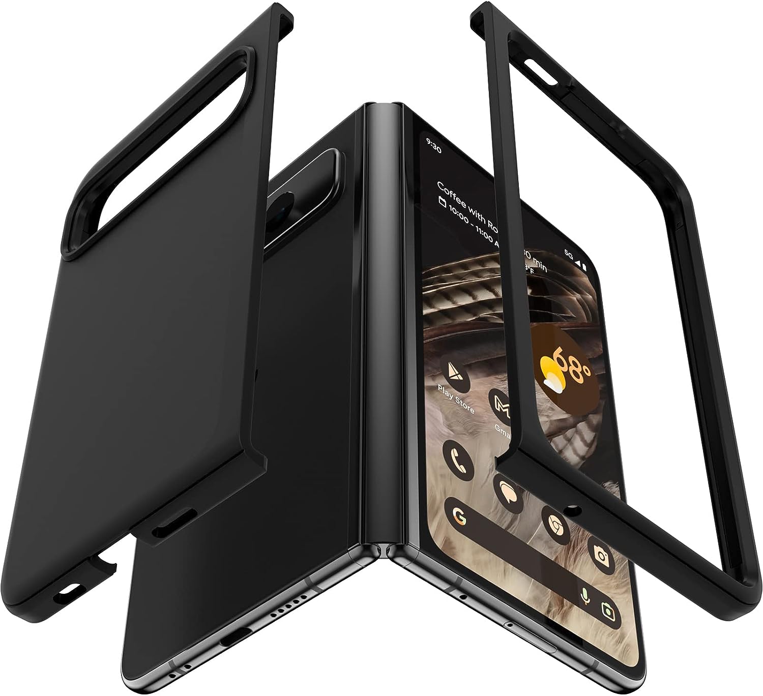OtterBox Thin Flex Series Case for Google Pixel FOLD - Black (New)