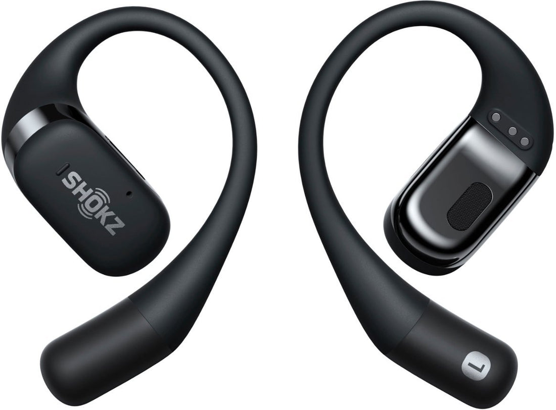 Shokz OpenFit Open-Ear True Wireless Earbuds - Black (Certified Refurbished)