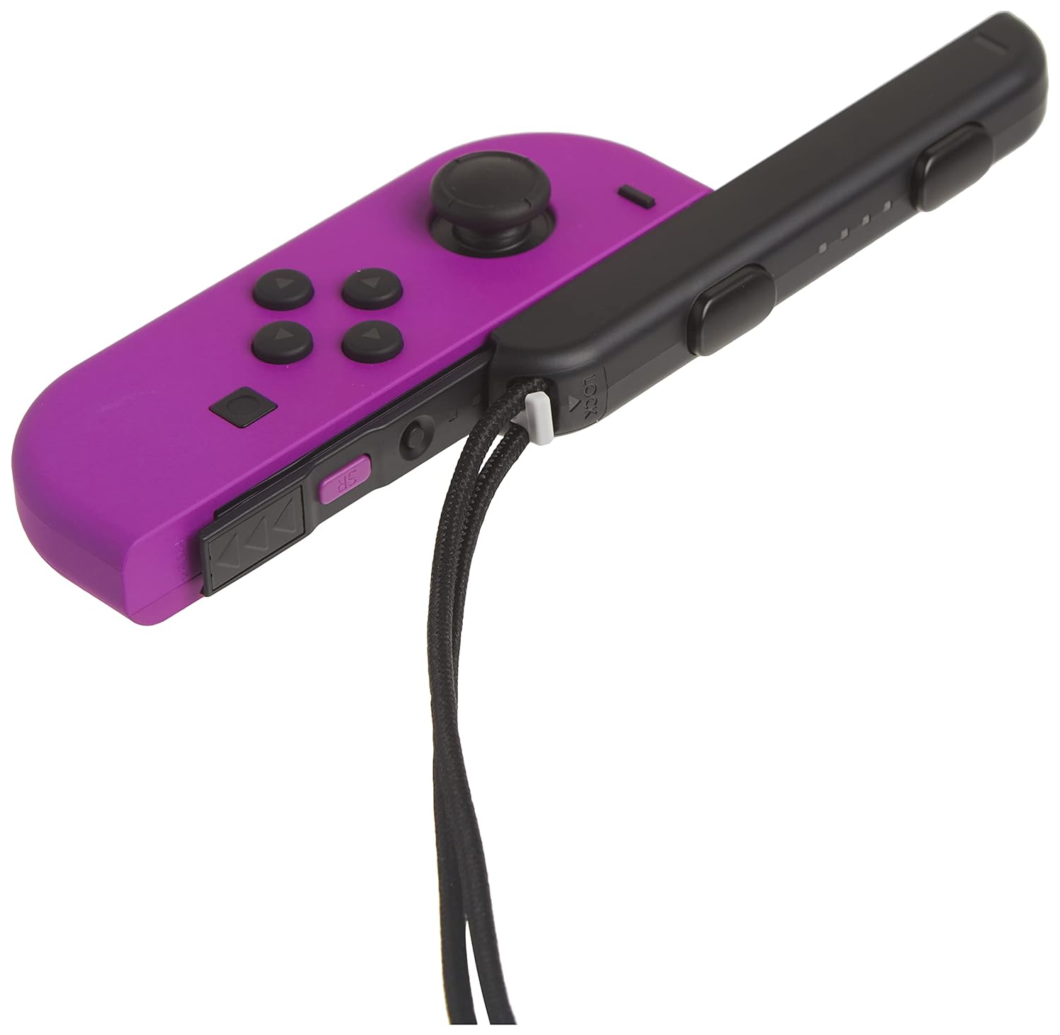 Nintendo Switch Joy-Con (L/R) Wireless Controllers - Neon Purple/Neon Orange (Renewed)