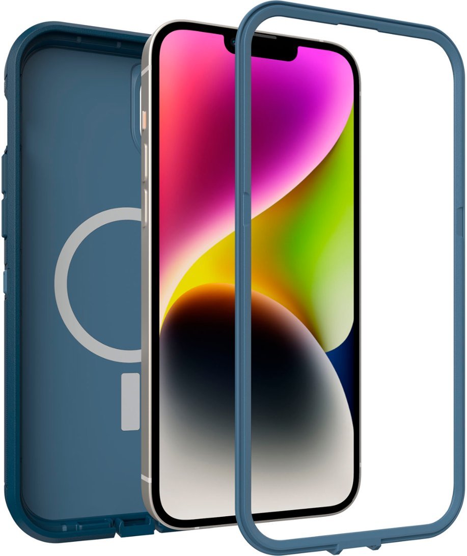 OtterBox DEFENDER SERIES XT Case for Apple iPhone 14 Plus - Open Ocean (Blue) (Certified Refurbished)