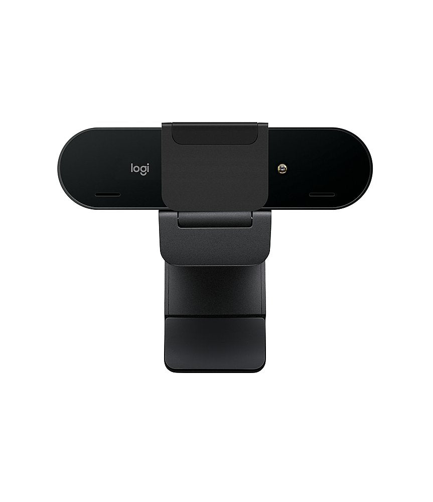 Logitech Brio 4K Webcam, Ultra 4K HD Video Calling and Noise Canceling - Black (Refurbished)