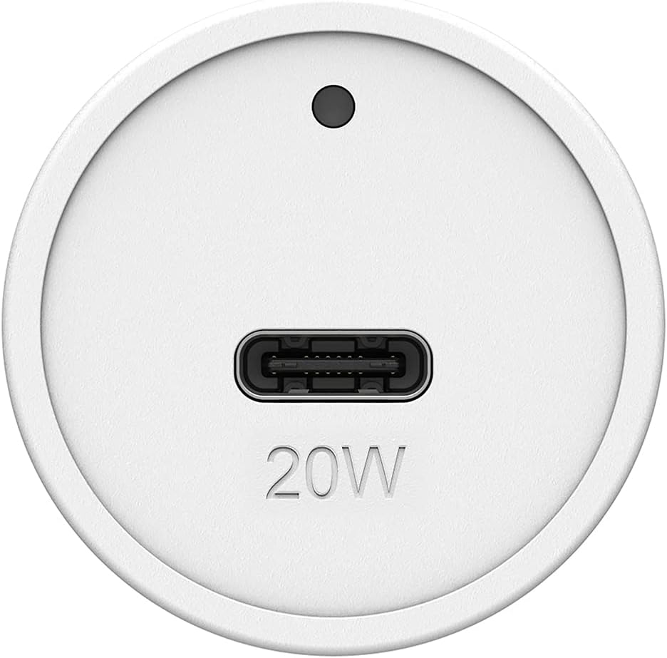 OtterBox Lightning - USB-C Fast Charge Wall and Car Charging Kit, 20W - White (New)