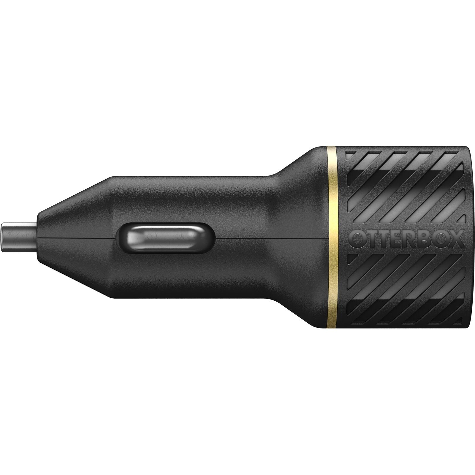 OtterBox USB-C + USB-A Dual Port 32W Car Charger - Black Shimmer (Renewed)