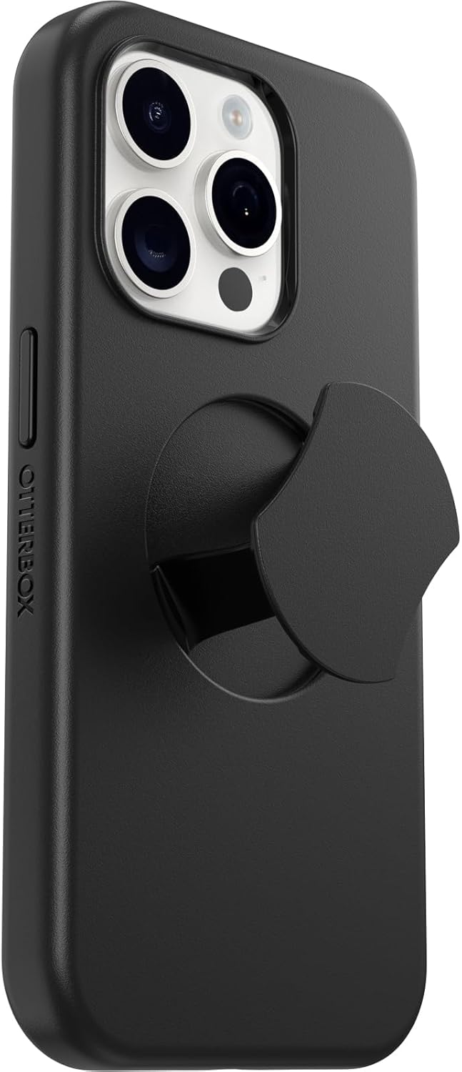 OtterBox OtterGrip SYMMETRY SERIES Case for Apple iPhone 15 Pro - Black (New)