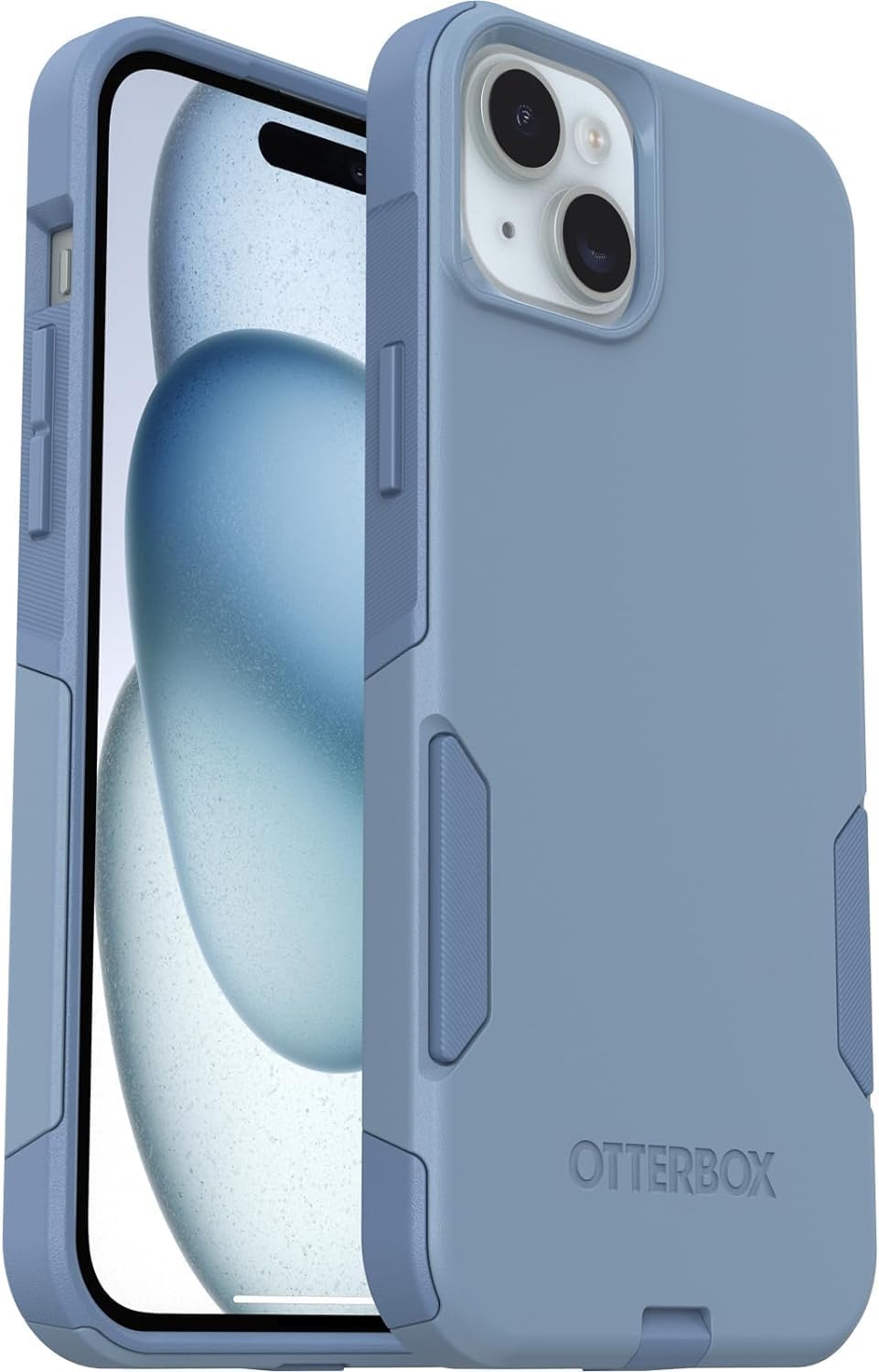 OtterBox COMMUTER SERIES Case for Apple iPhone 15 Plus - Crisp Denim (Blue) (Certified Refurbished)