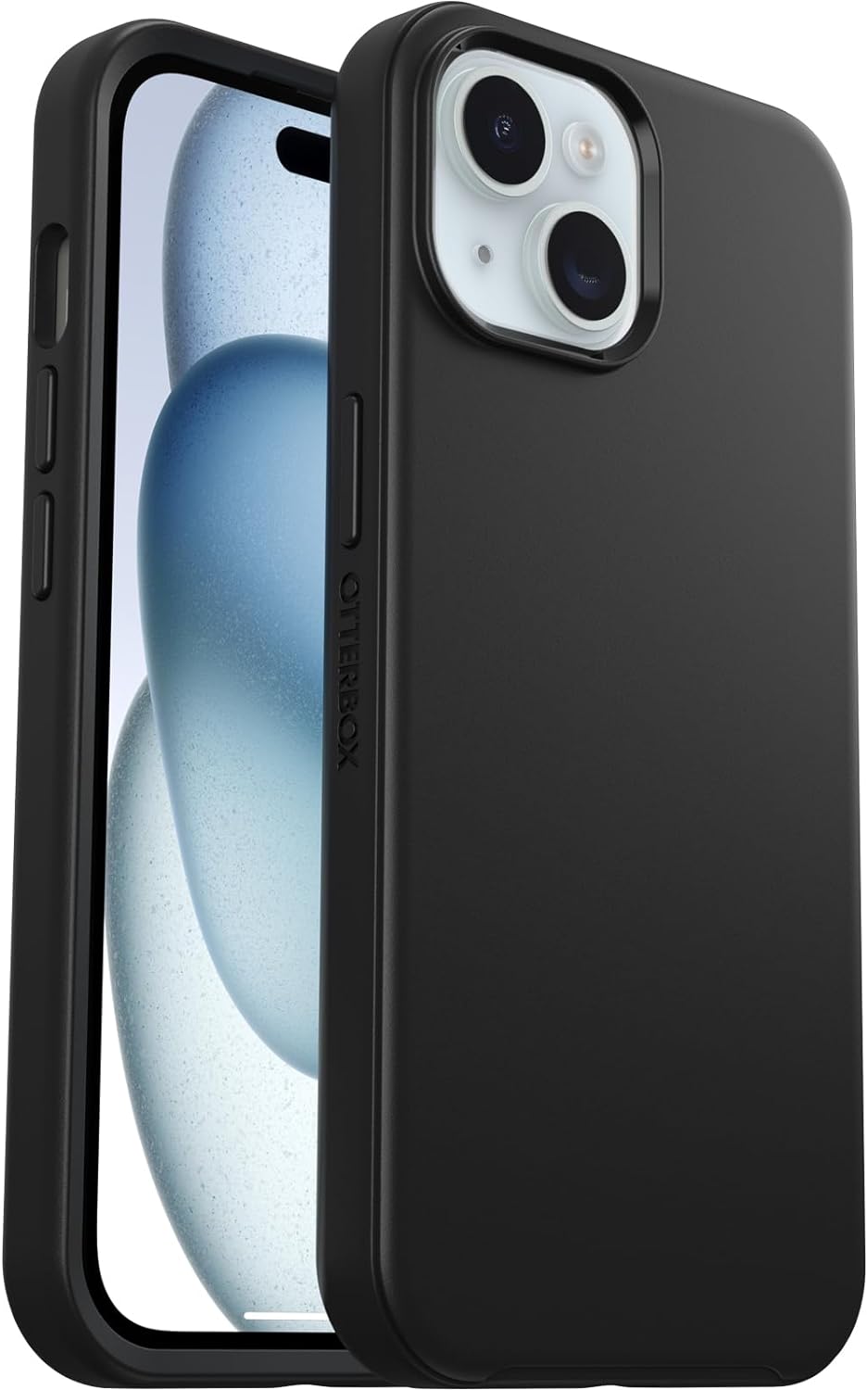 OtterBox SYMMETRY SERIES Case for iPhone 15, iPhone 14 and iPhone 13 - Black (New)