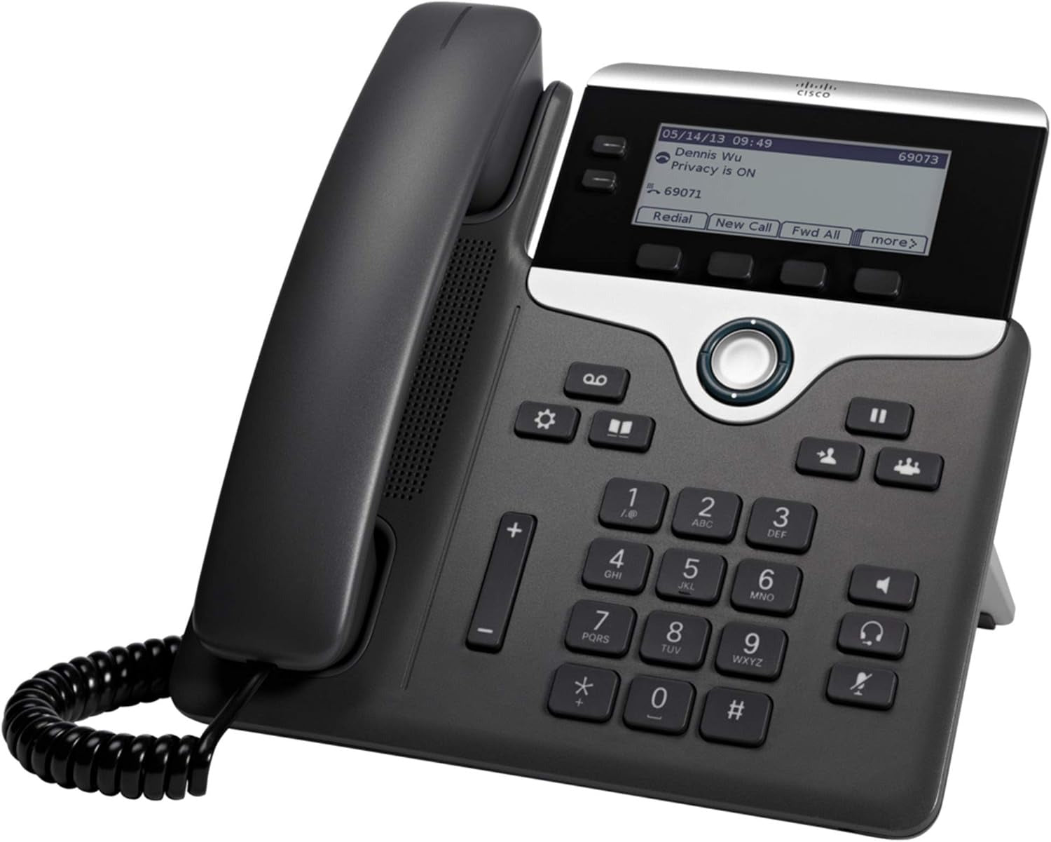 Cisco IP Desk Phone (CP-7821) - Black (New)