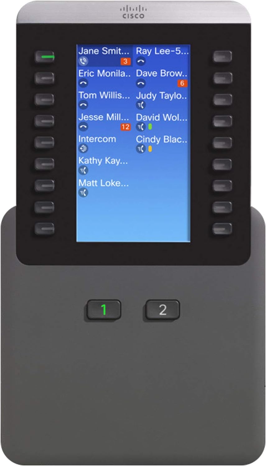 Cisco IP Phone CP-8800-V-KEM Key Expansion Module