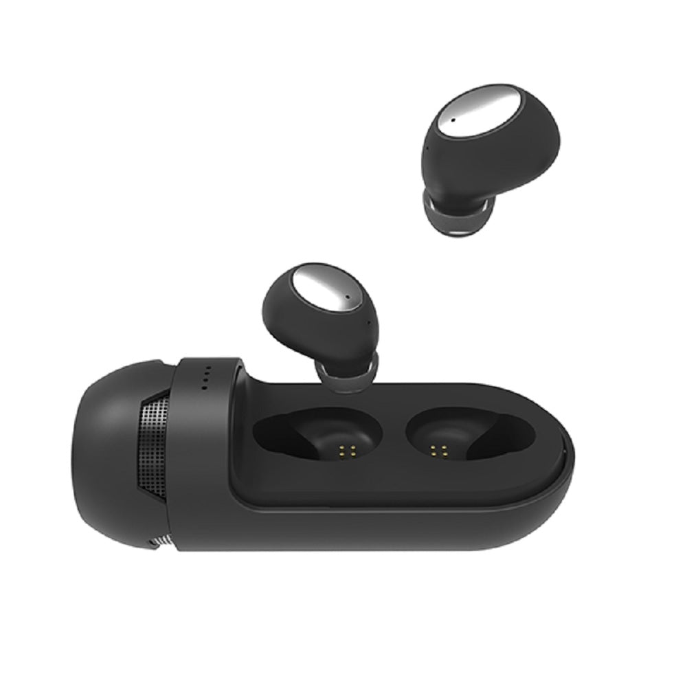 Baraka AUS-83 Rotatable Bluetooth Speaker & True Wireless Earbuds - Black
