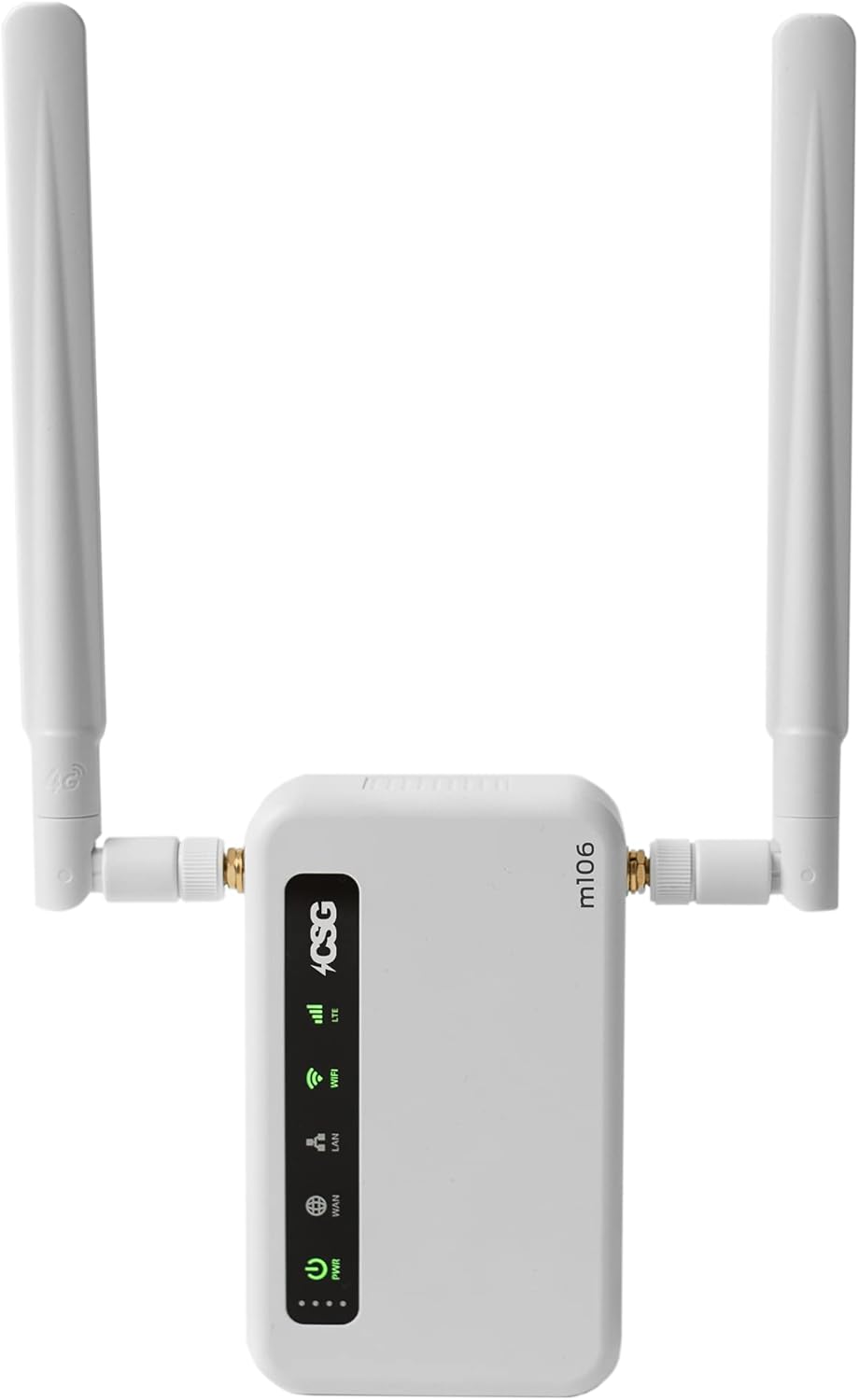 CSG m106 LTE Gateway Router Verizon (4G LTE) with Backup Battery Power - White (New)