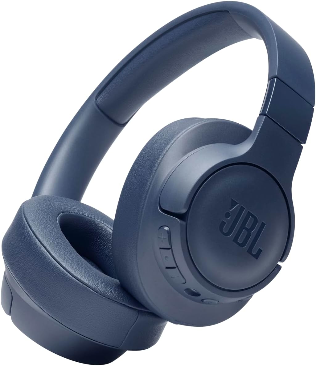 JBL Adaptive Noise Cancelling Wireless On-Ear Headphone (JBLT670) - Blue (New)