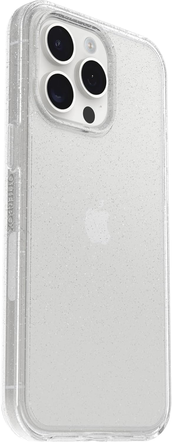 OtterBox SYMMETRY SERIES Case for iPhone 15 Pro Max - Stardust (Clear Glitter) (New)