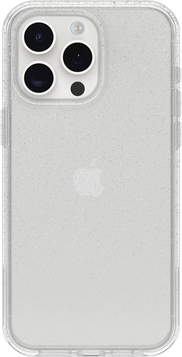 OtterBox SYMMETRY SERIES Case for iPhone 15 Pro Max - Stardust (Clear Glitter) (New)