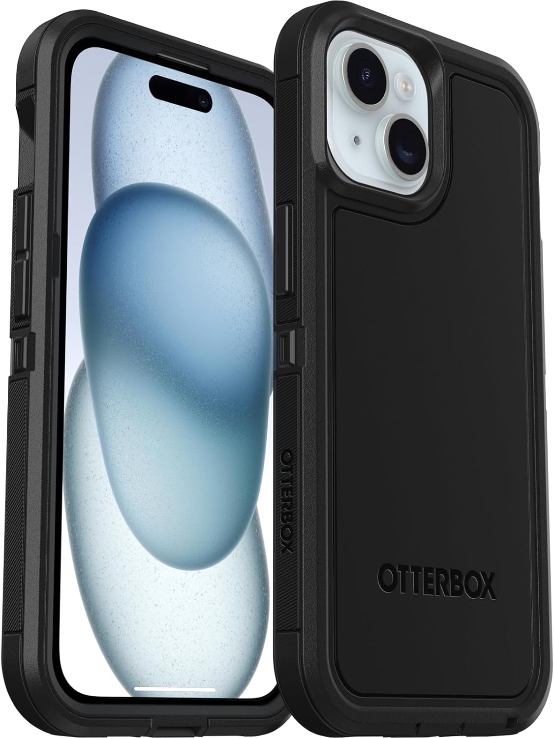 OtterBox DEFENDER SERIES XT case w/MagSafe for iPhone 15 - Black (77-92970)