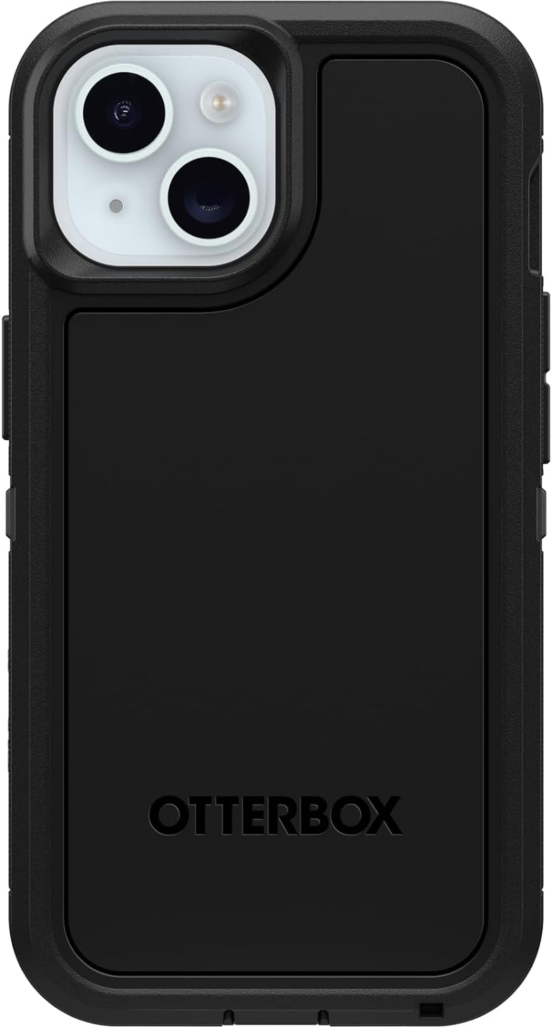 OtterBox DEFENDER SERIES XT case w/MagSafe for iPhone 15 - Black (77-92970)