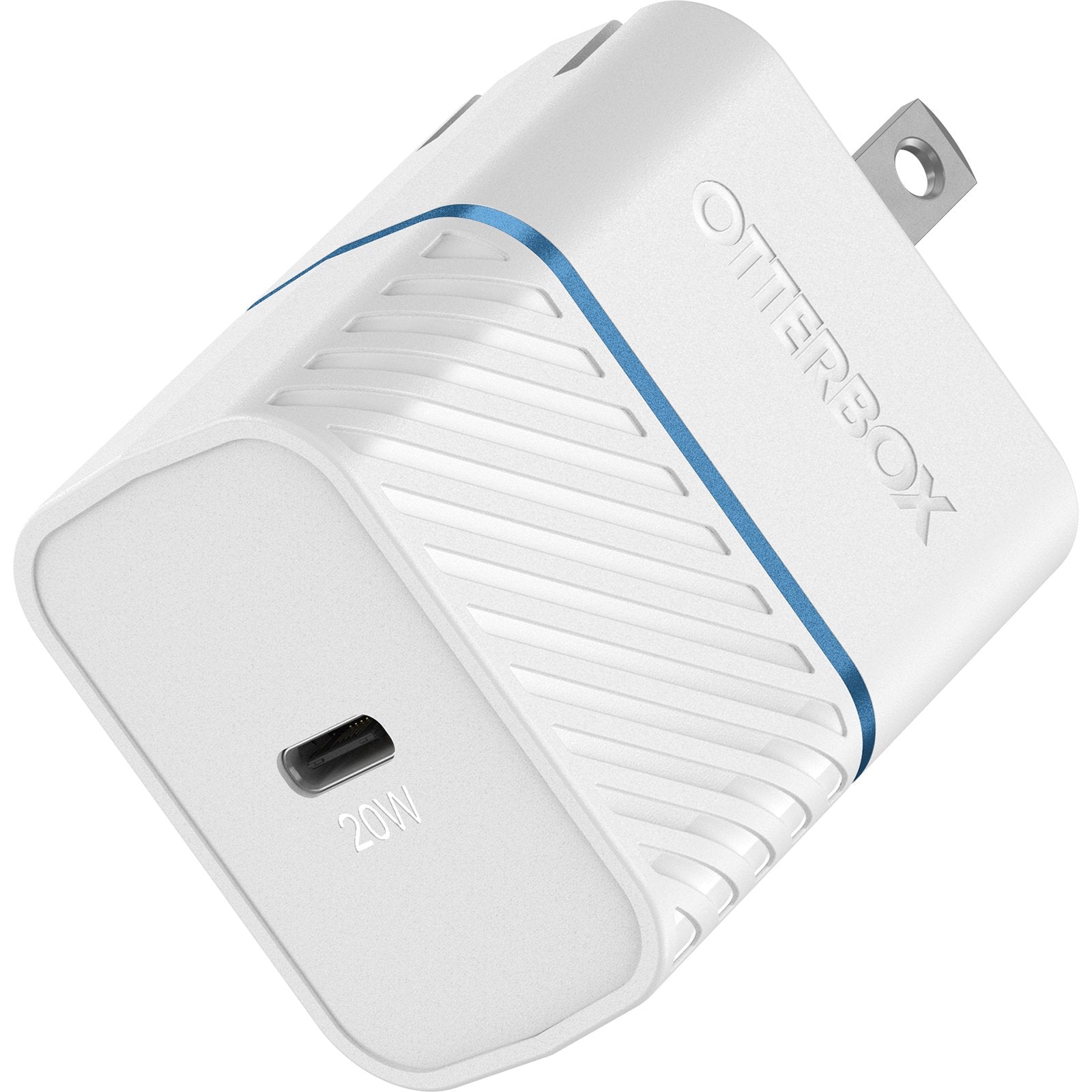 OtterBox STRIVE SERIES Fast Charge USB-C 20W Wall Charger - White (New)