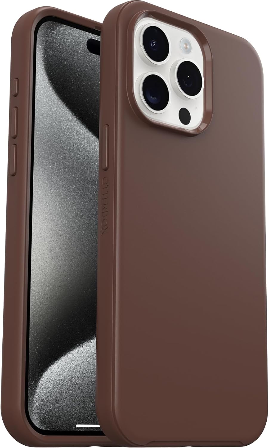 OtterBox SYMMETRY SERIES Case for iPhone 15 Pro Max - Chocolate Bar (Brown) (New)