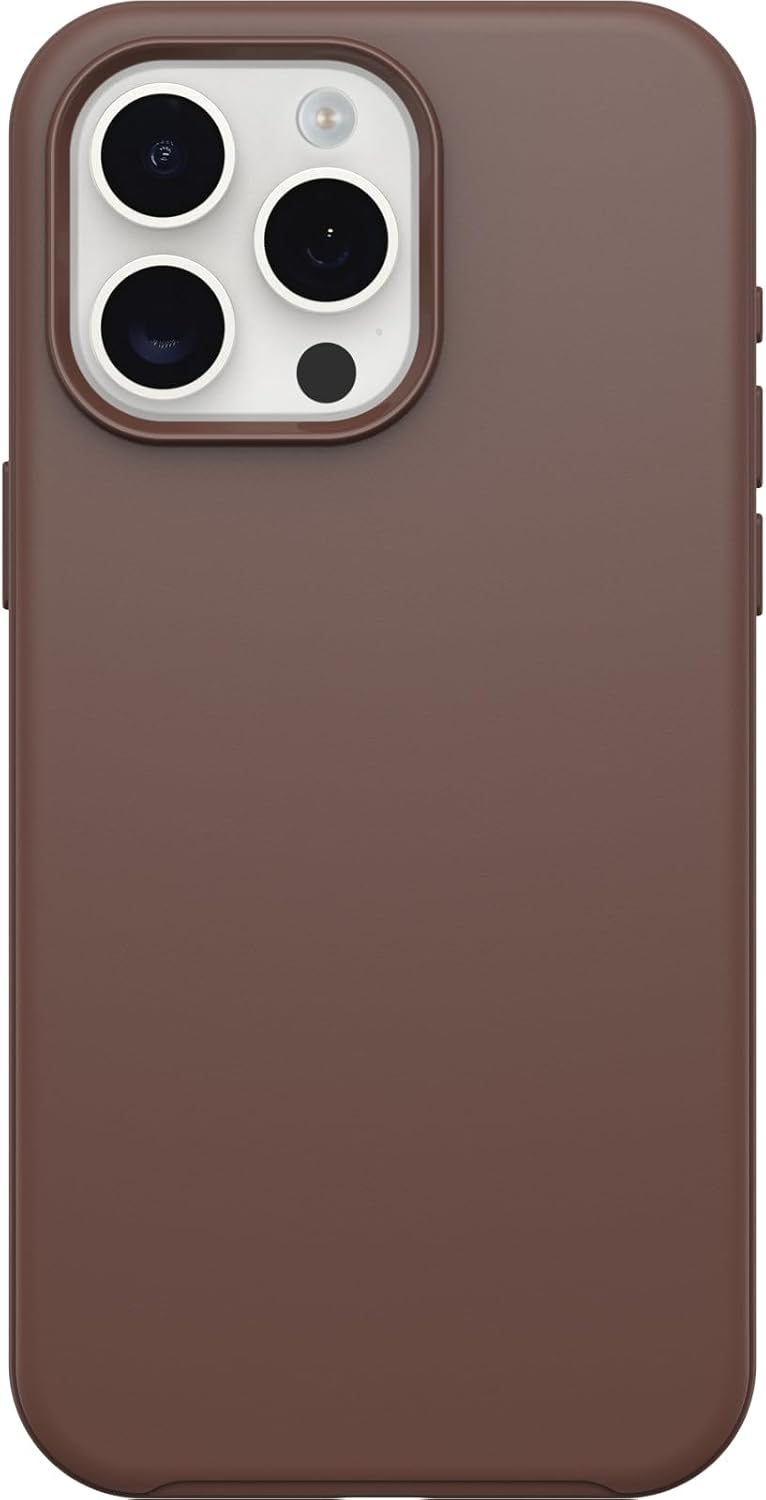 OtterBox SYMMETRY SERIES Case for iPhone 15 Pro Max - Chocolate Bar (Brown) (New)